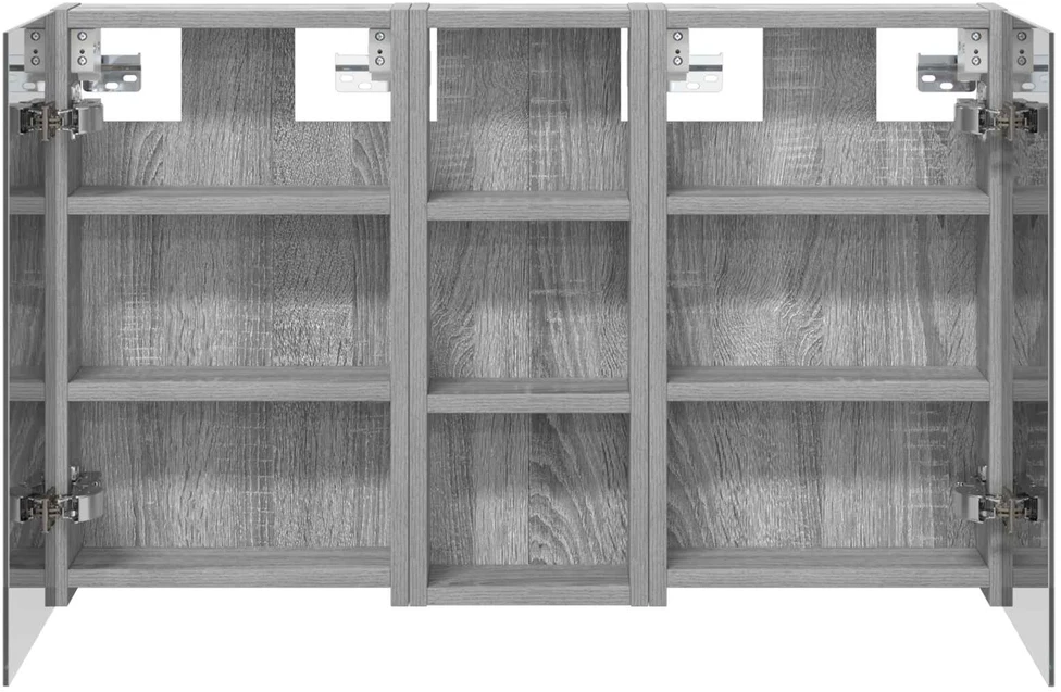 Vonios spintos komplektas 3 vnt. 80 x 10,5 x 50 cm