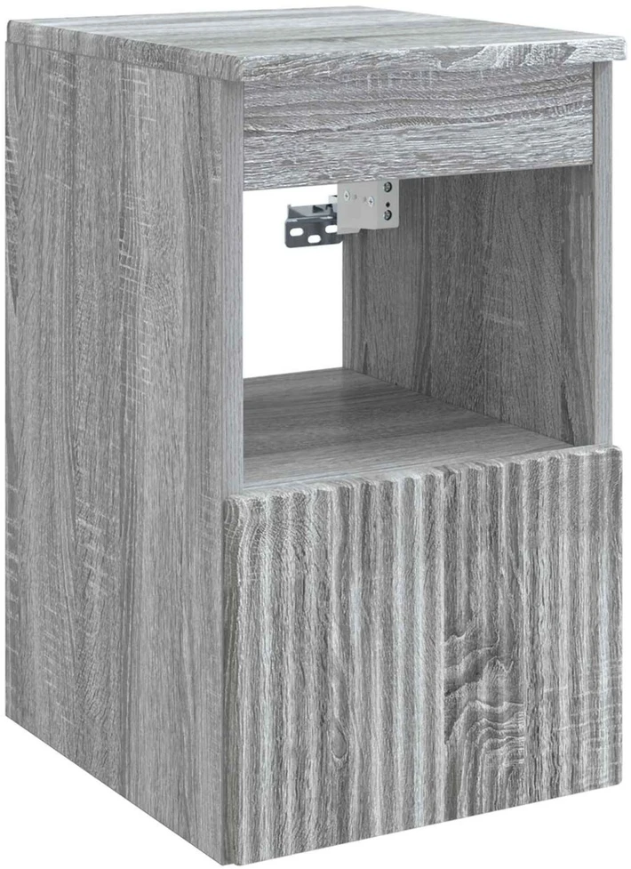 Vonios spintos komplektas 3 vnt. Pilka Sonoma