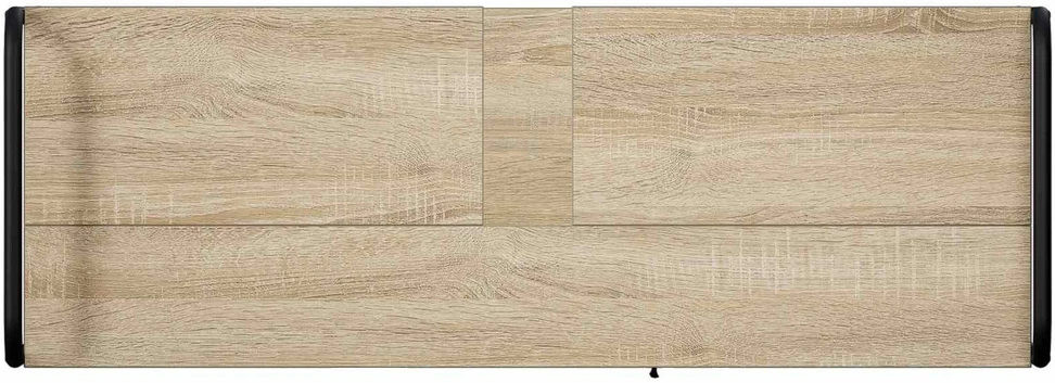 Vonios spintos komplektas 3 vnt. Sonoma ąžuolas