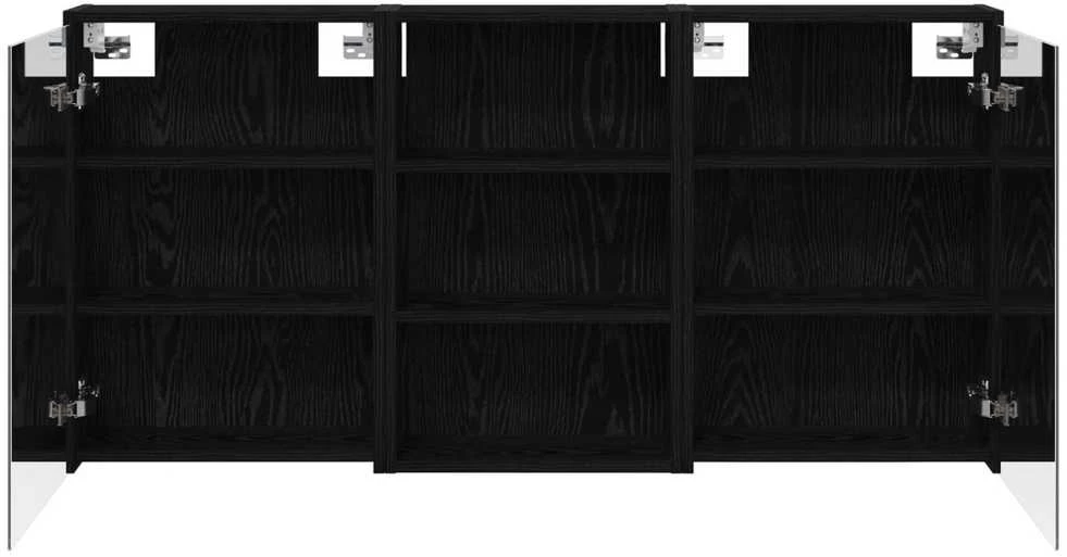 Vonios spintos komplektas 3 vnt. 126 x 16 x 62.5 cm