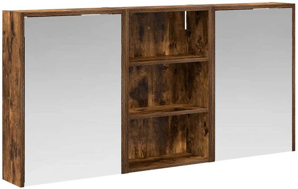 Vonios spintos komplektas 3 vnt. 126 x 16 x 62.5 cm