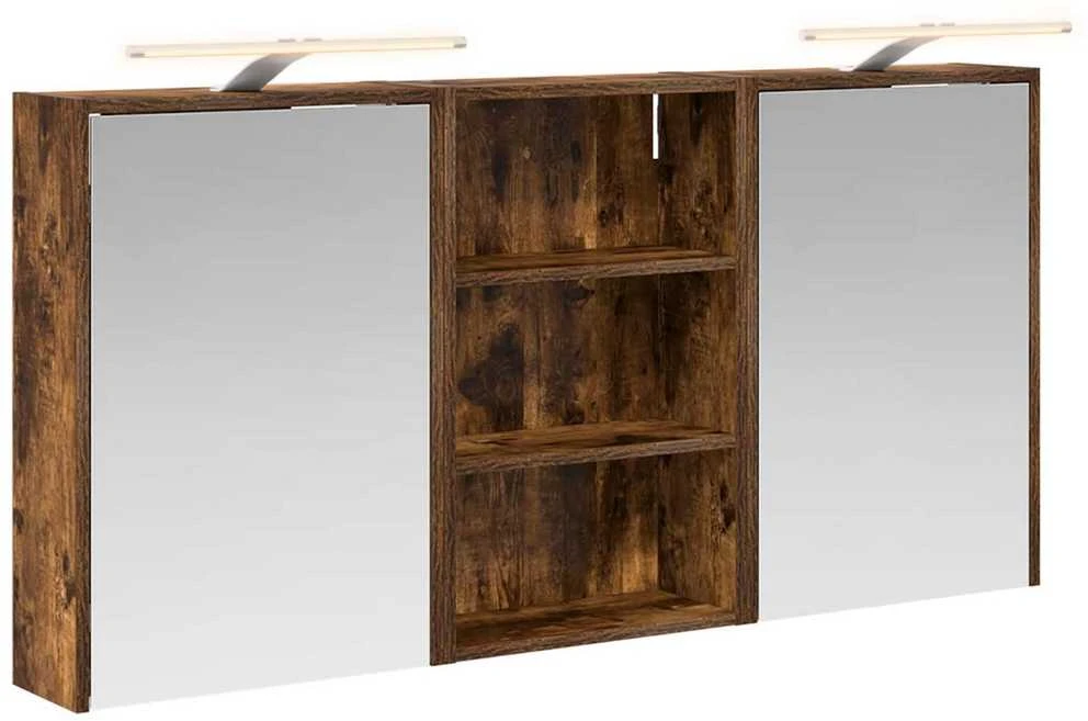 Vonios spintos komplektas 3 vnt. 126 x 16 x 62.5 cm