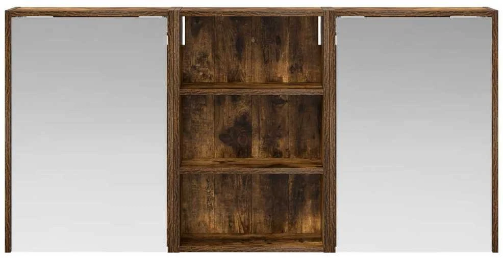 Vonios spintos komplektas 3 vnt. 126 x 16 x 62.5 cm