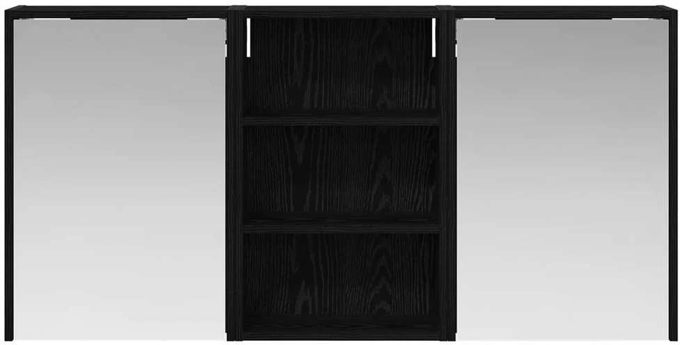 Vonios spintos komplektas 3 vnt. 126 x 16 x 62.5 cm