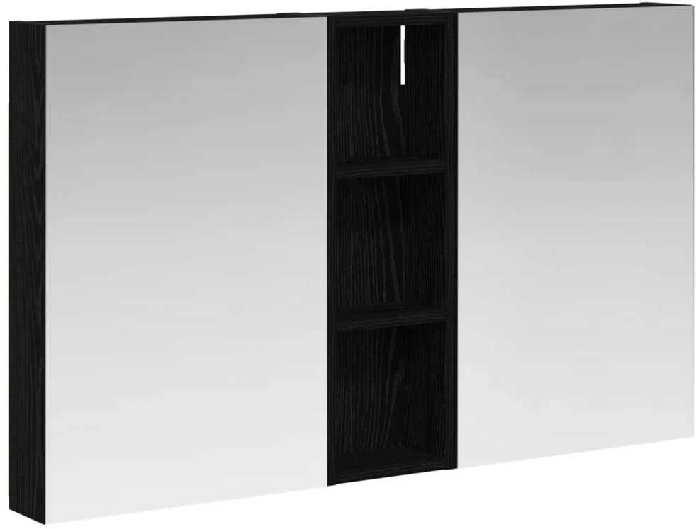 Vonios spintos komplektas 3 vnt. 100 x 10,5 x 60,5 cm