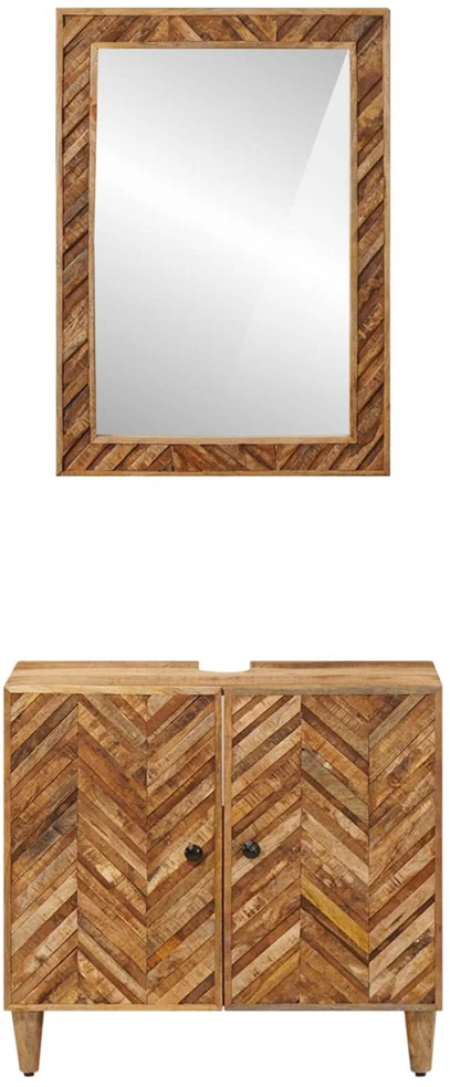 Vonios spintos komplektas 2 vnt. 62 x 33 x 58 cm