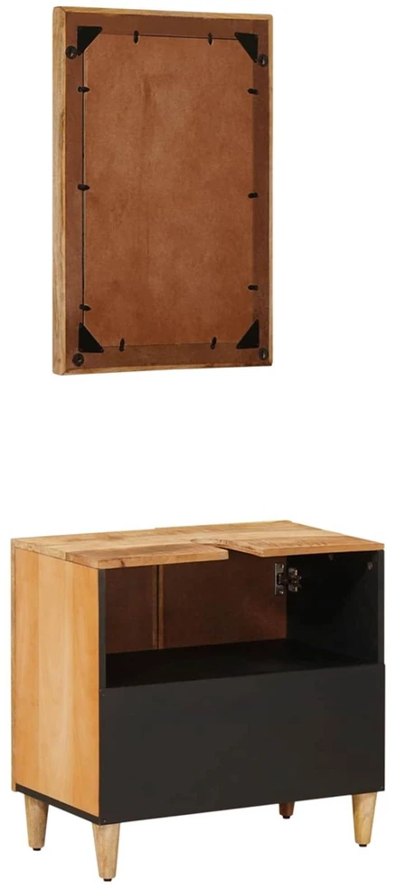 Vonios spintos komplektas 2 vnt. 62 x 33 x 58 cm