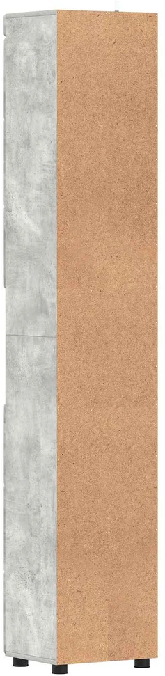 Vonios spintos komplektas TULUM Betono pilka 37 x 31,5 x 203 cm