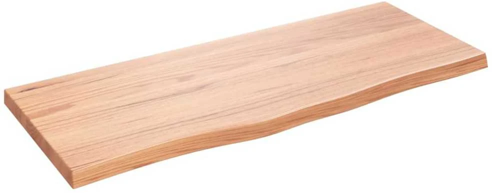 Vonios stalviršis, šviesiai rudas, 100x40x(2-4)cm, mediena