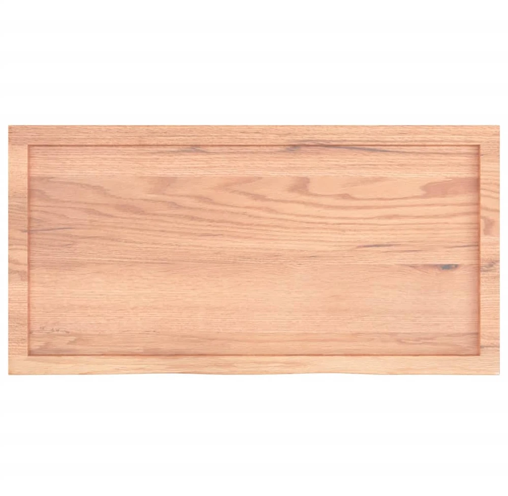 Vonios stalviršis, šviesiai rudas, 100x50x(2-4)cm, mediena