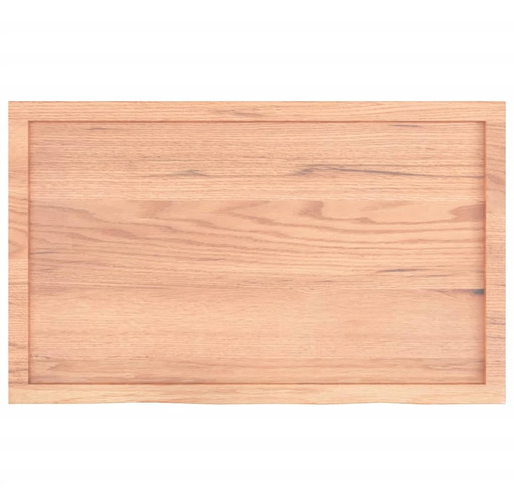Vonios stalviršis, šviesiai rudas, 100x60x(2-6)cm, mediena