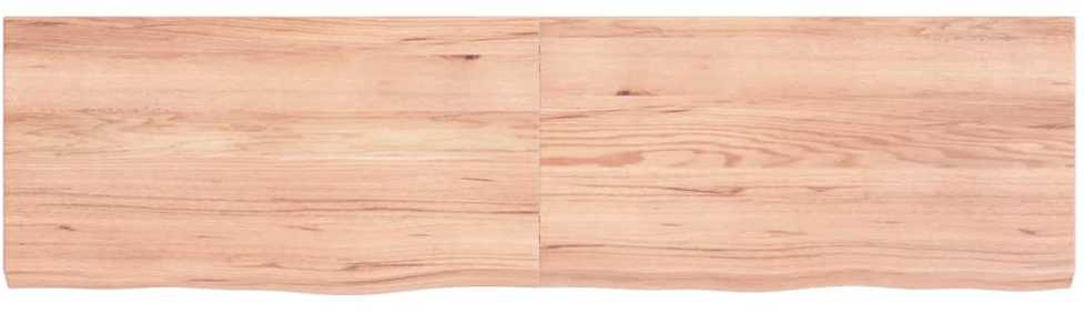 Vonios stalviršis, šviesiai rudas, 120x30x(2-4)cm, mediena