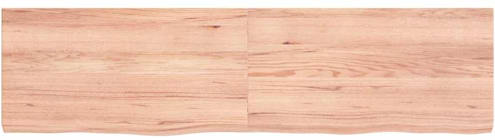 Vonios stalviršis, šviesiai rudas, 120x30x(2-4)cm, mediena