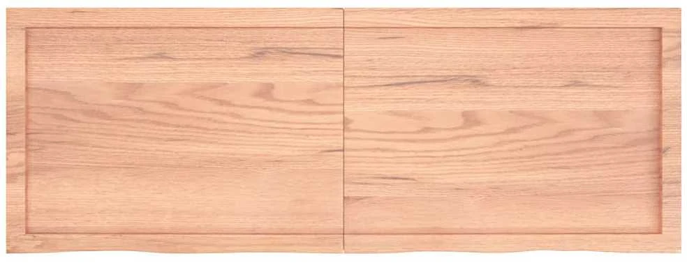 Vonios stalviršis, šviesiai rudas, 140x50x(2-4)cm, mediena