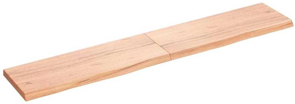 Vonios stalviršis, šviesiai rudas, 160x30x(2-4)cm, mediena