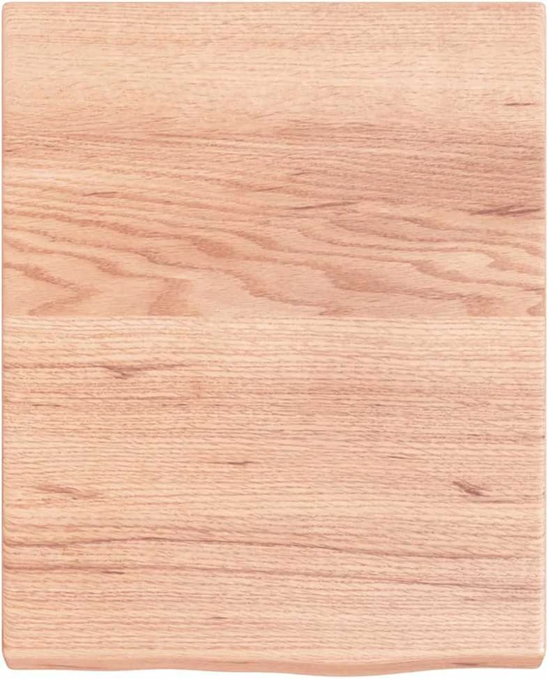 Vonios stalviršis, šviesiai rudas, 40x50x(2-4) cm, mediena