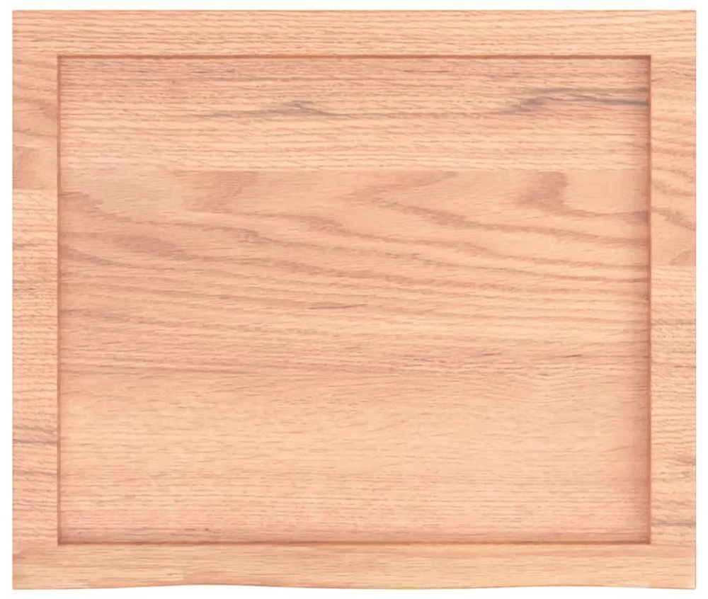 Vonios stalviršis, šviesiai rudas, 60x50x(2-4) cm, mediena