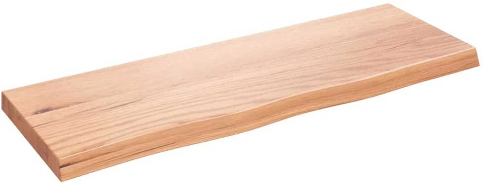 Vonios stalviršis, šviesiai rudas, 80x30x(2-4) cm, mediena