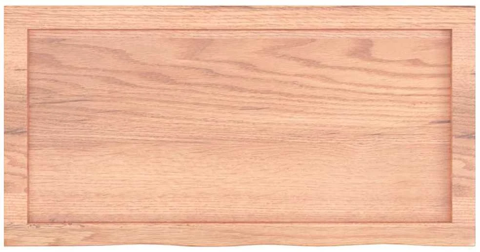 Vonios stalviršis, šviesiai rudas, 80x40x(2-4) cm, mediena