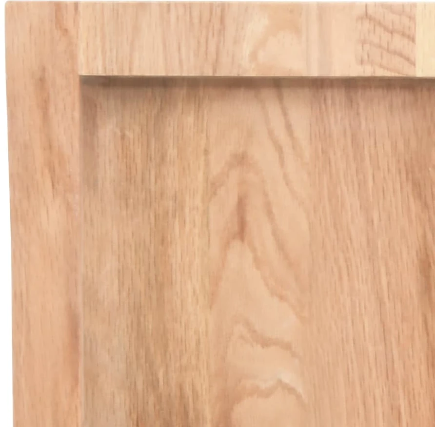 Vonios stalviršis, šviesiai rudas, 80x40x(2-6) cm, mediena