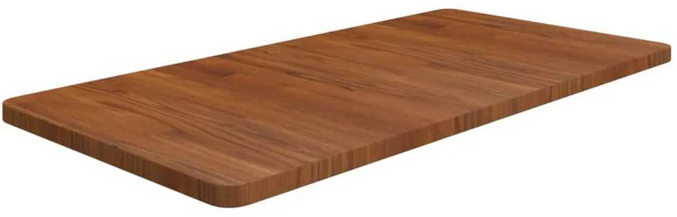 Vonios stalviršis, tamsiai rudas, 100x50x2,5cm, mediena