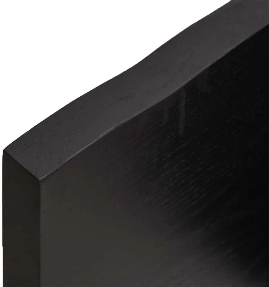 Vonios stalviršis, tamsiai rudas, 120x50x(2-4)cm, mediena
