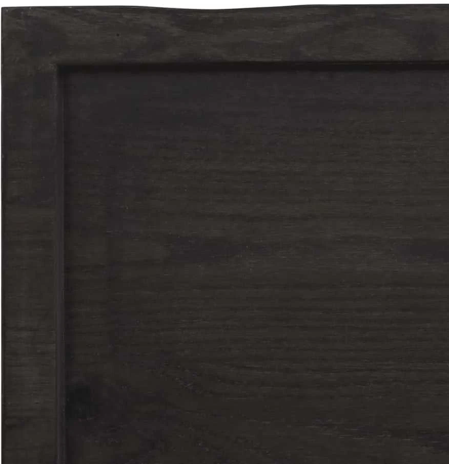 Vonios stalviršis, tamsiai rudas, 120x60x(2-4)cm, mediena