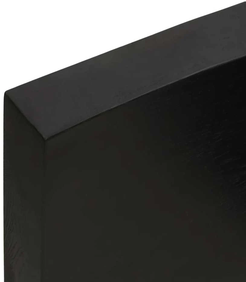 Vonios stalviršis, tamsiai rudas, 140x60x(2-6)cm, mediena