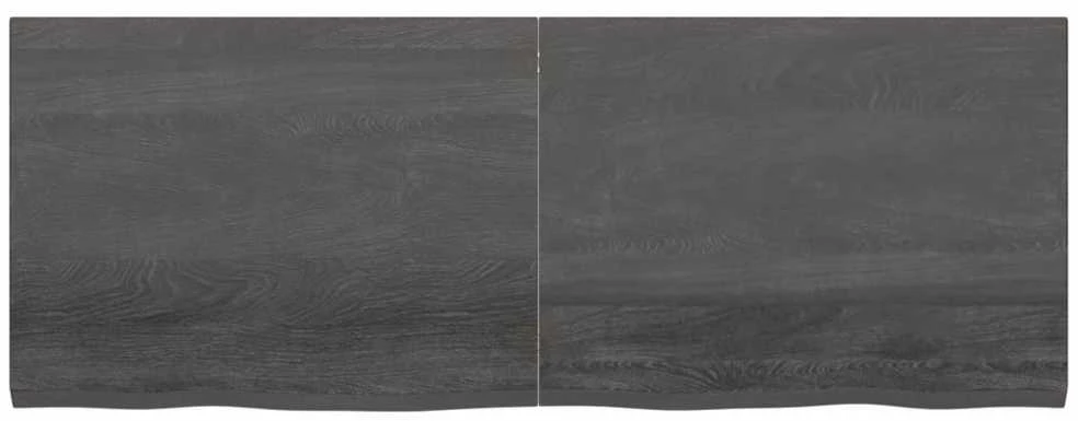 Vonios stalviršis, tamsiai rudas, 160x60x(2-4) cm, mediena