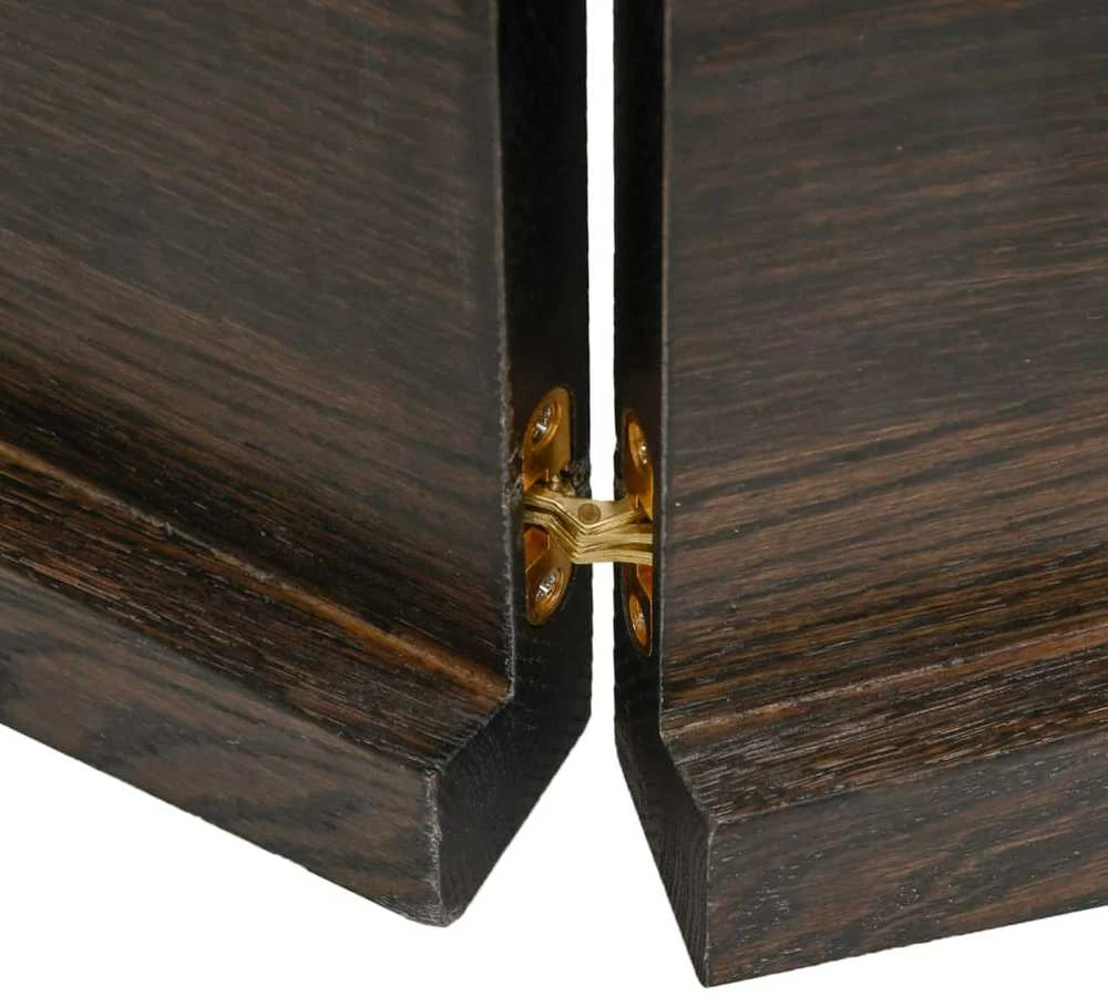 Vonios stalviršis, tamsiai rudas, 180x60x(2-4)cm, mediena