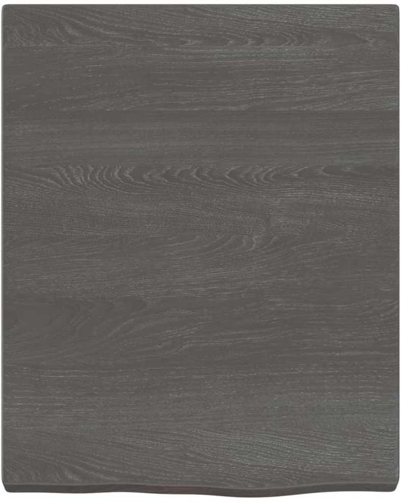 Vonios stalviršis, tamsiai rudas, 40x50x(2-4) cm, mediena