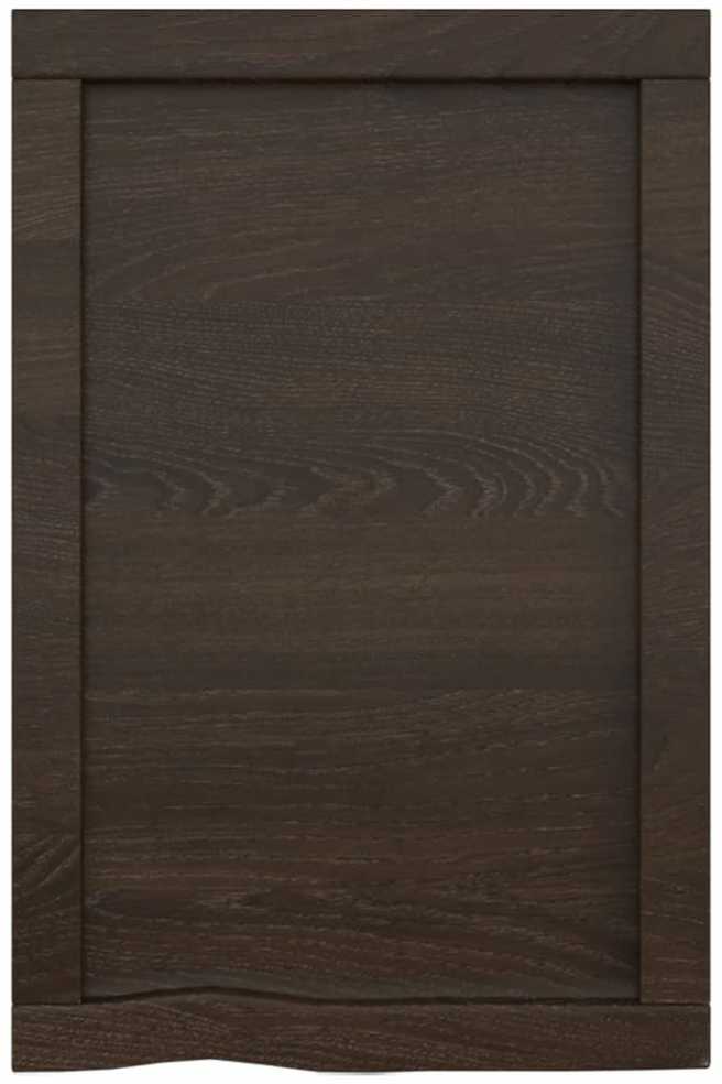 Vonios stalviršis, tamsiai rudas, 40x50x(2-4) cm, mediena