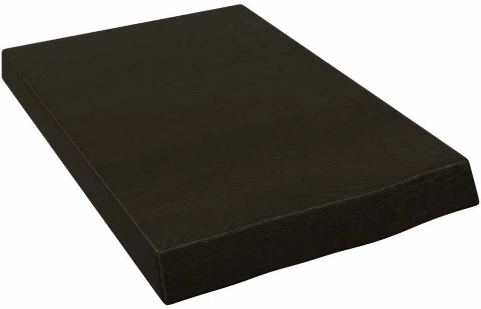 Vonios stalviršis, tamsiai rudas, 40x60x(2–6) cm, mediena