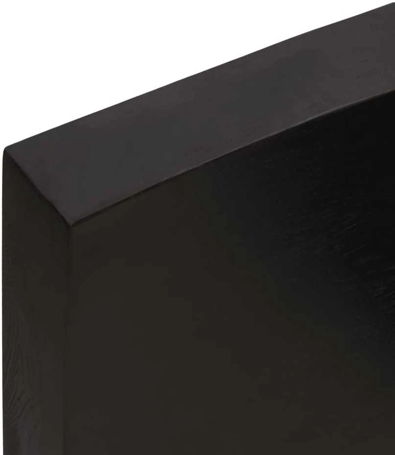Vonios stalviršis, tamsiai rudas, 60x50x(2-4) cm, mediena