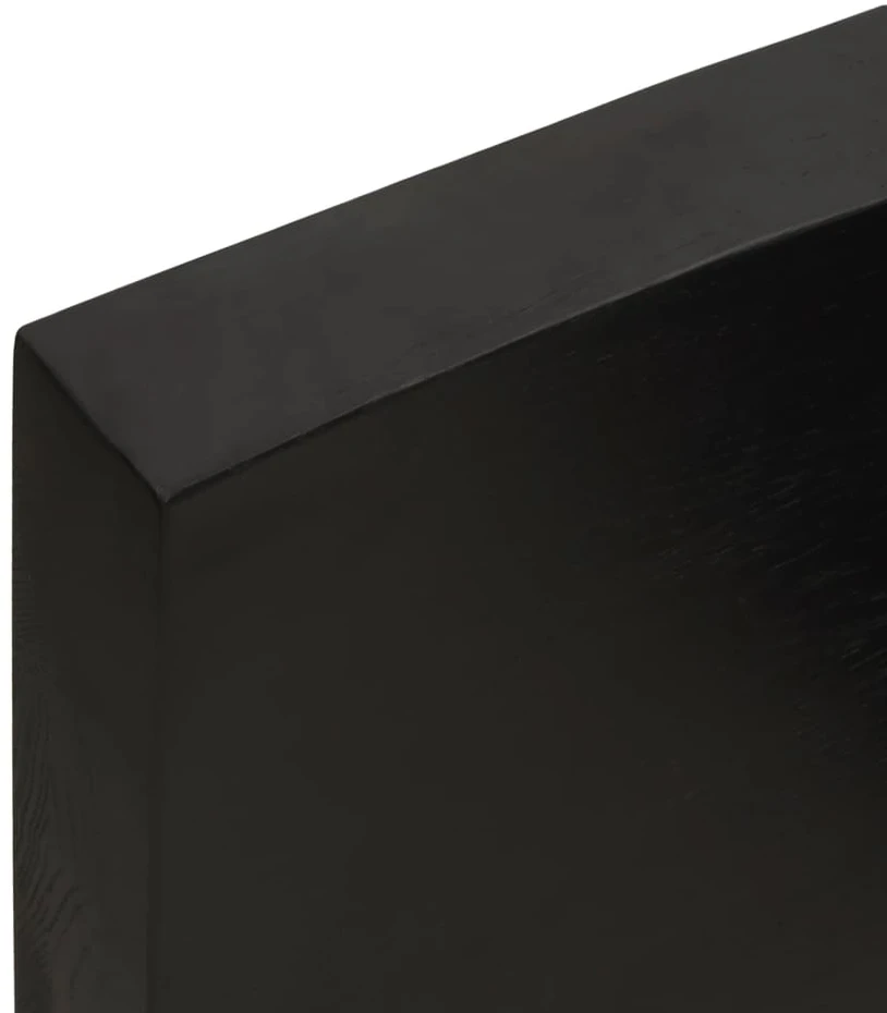 Vonios stalviršis, tamsiai rudas, 80x60x(2-6)cm, mediena