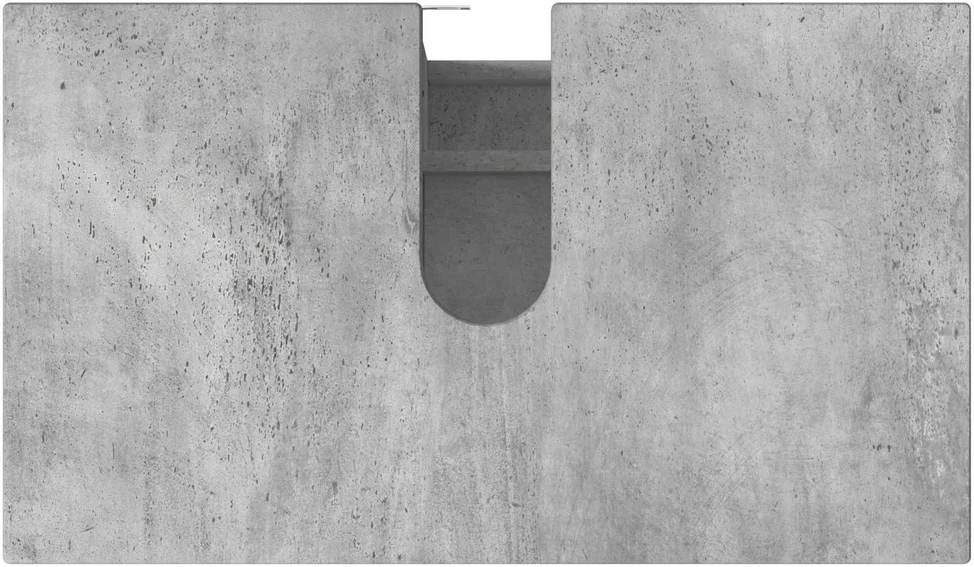Vonios tualeto komplektas Betono pilka 60 x 35 x 60 cm