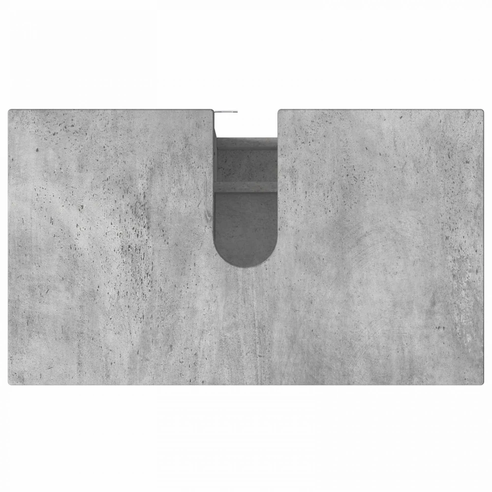Vonios tualeto komplektas Betono pilka 60 x 35 x 60 cm
