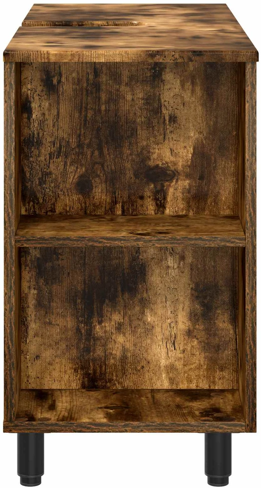 Vonios tualeto komplektas Dūminio ąžuolo 80 x 35 x 60 cm