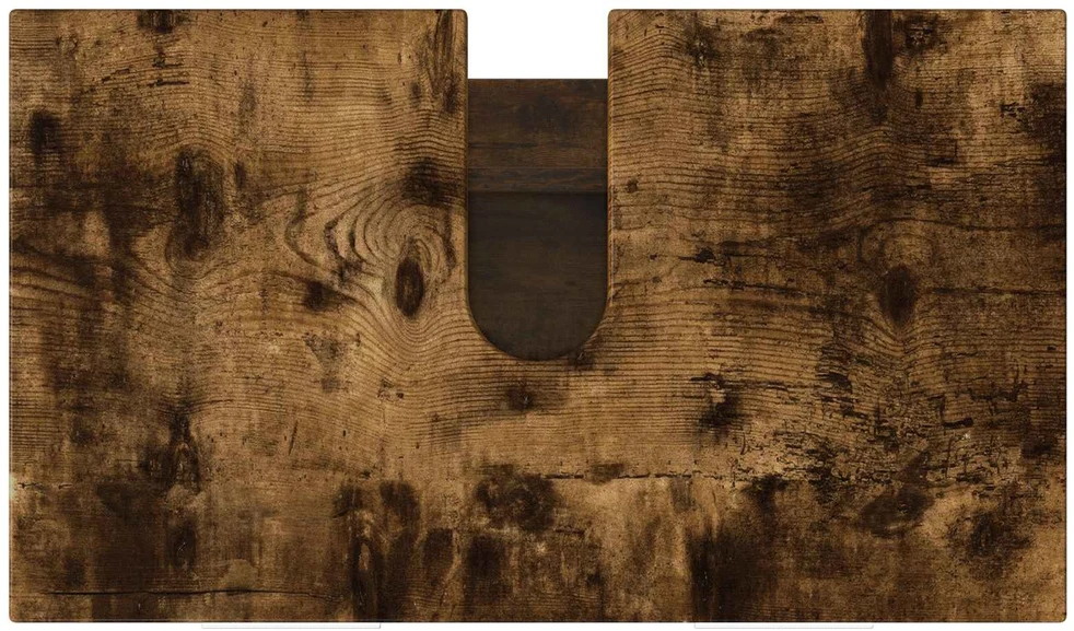 Vonios tualeto komplektas Dūminio ąžuolo 60 x 35 x 60 cm