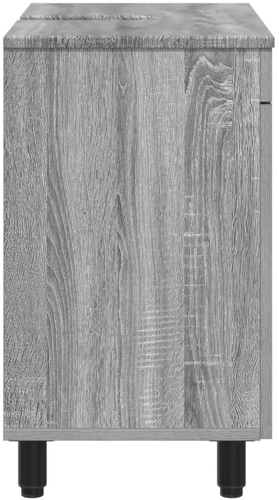 Vonios tualeto komplektas Pilka Sonoma 60 x 35 x 60 cm