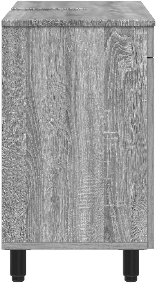 Vonios tualeto komplektas Pilka Sonoma 60 x 35 x 60 cm