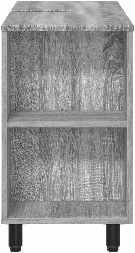 Vonios tualeto komplektas Pilka Sonoma 80 x 35 x 60 cm