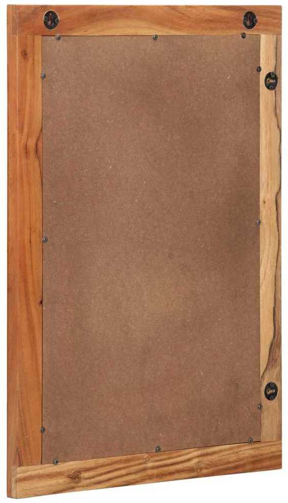 Vonios veidrodis Ruda 70 x 50 x 2.5 cm Stiklas ir kieta akacija