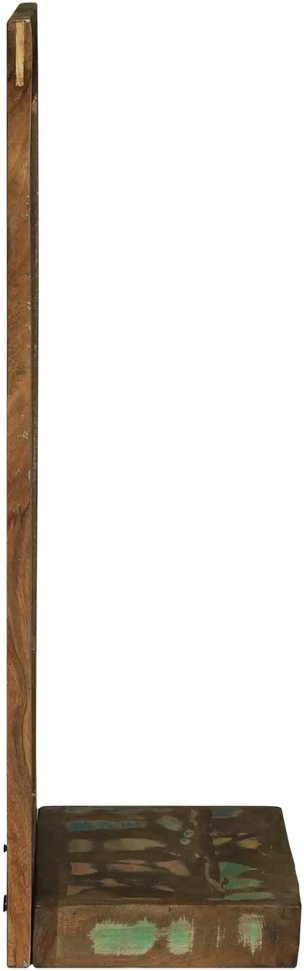 Vonios veidrodis Ruda 50 x 22 x 70 cm Kietas atkurtas medis