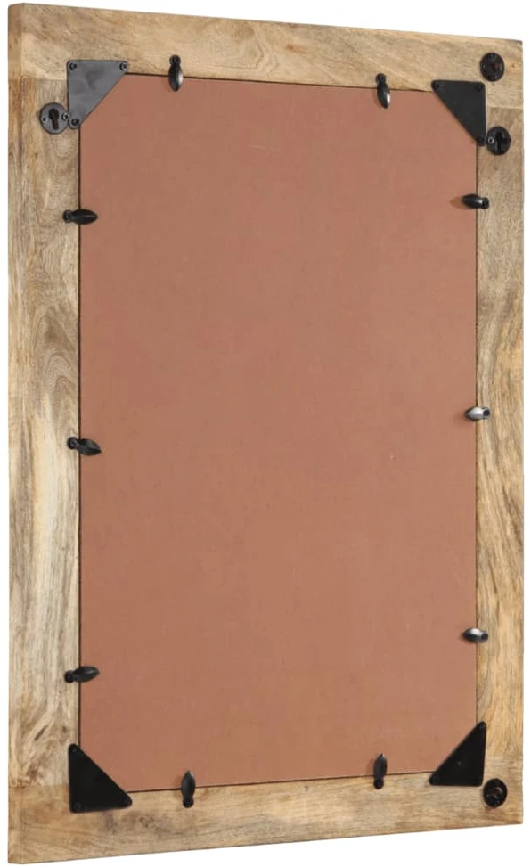 Vonios veidrodis, 50x70x2,5cm, mango masyvas ir stiklas
