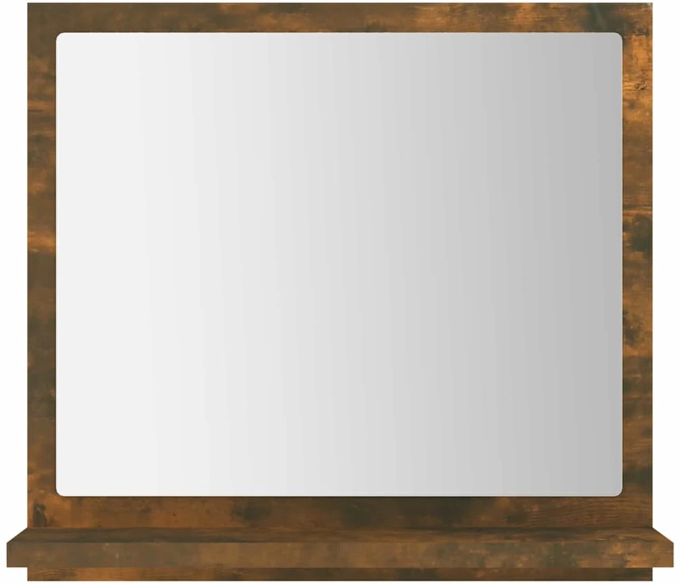 Vonios veidrodis, dūminio ąžuolo, 40x10,5x37cm, mediena