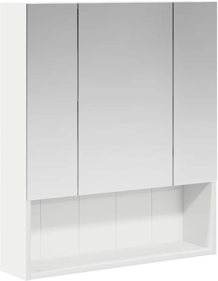 Vonios veidrodžio spinta Balta 60 x 14.5 x 70 cm