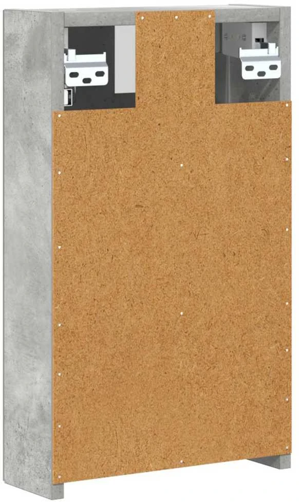 Vonios veidrodžio spinta Betono pilka 30 x 10,5 x 50 cm