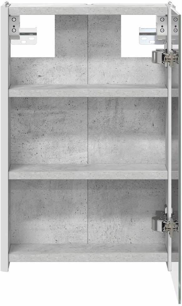 Vonios veidrodžio spinta Betono pilka 33 x 11,5 x 50 cm