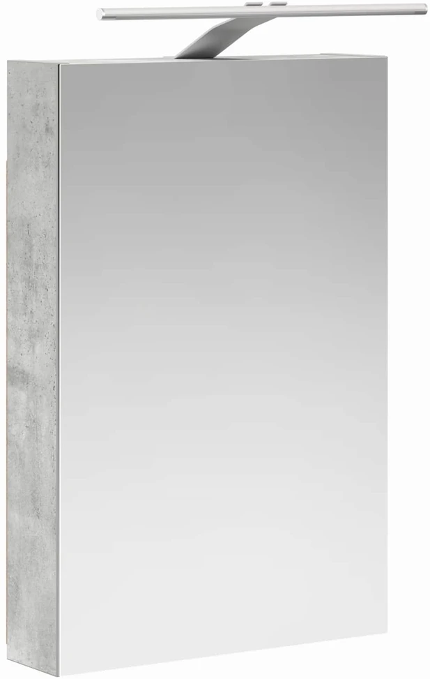 Vonios veidrodžio spinta Betono pilka 40 x 10,5 x 60,5 cm